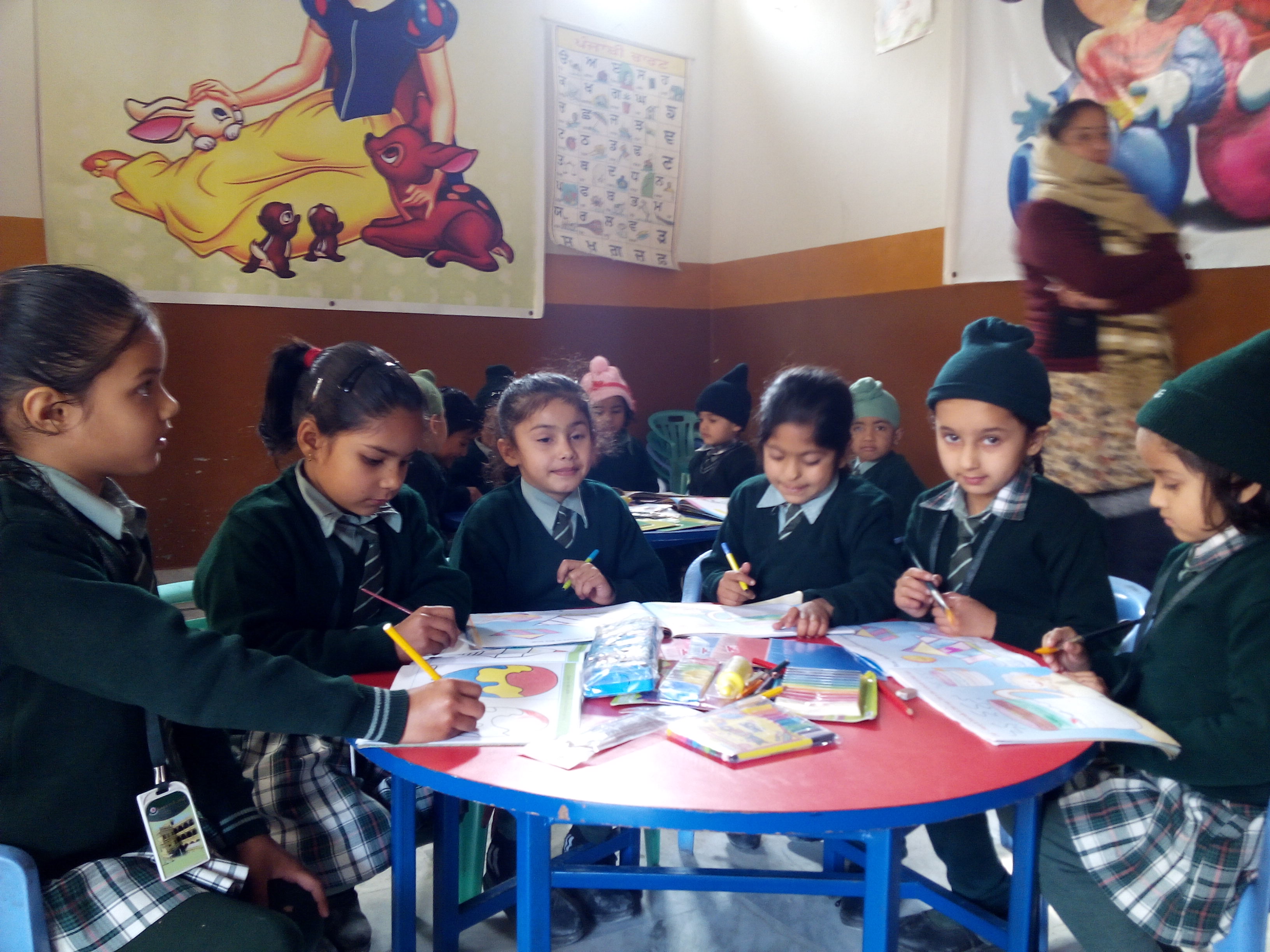 Art and colouring class