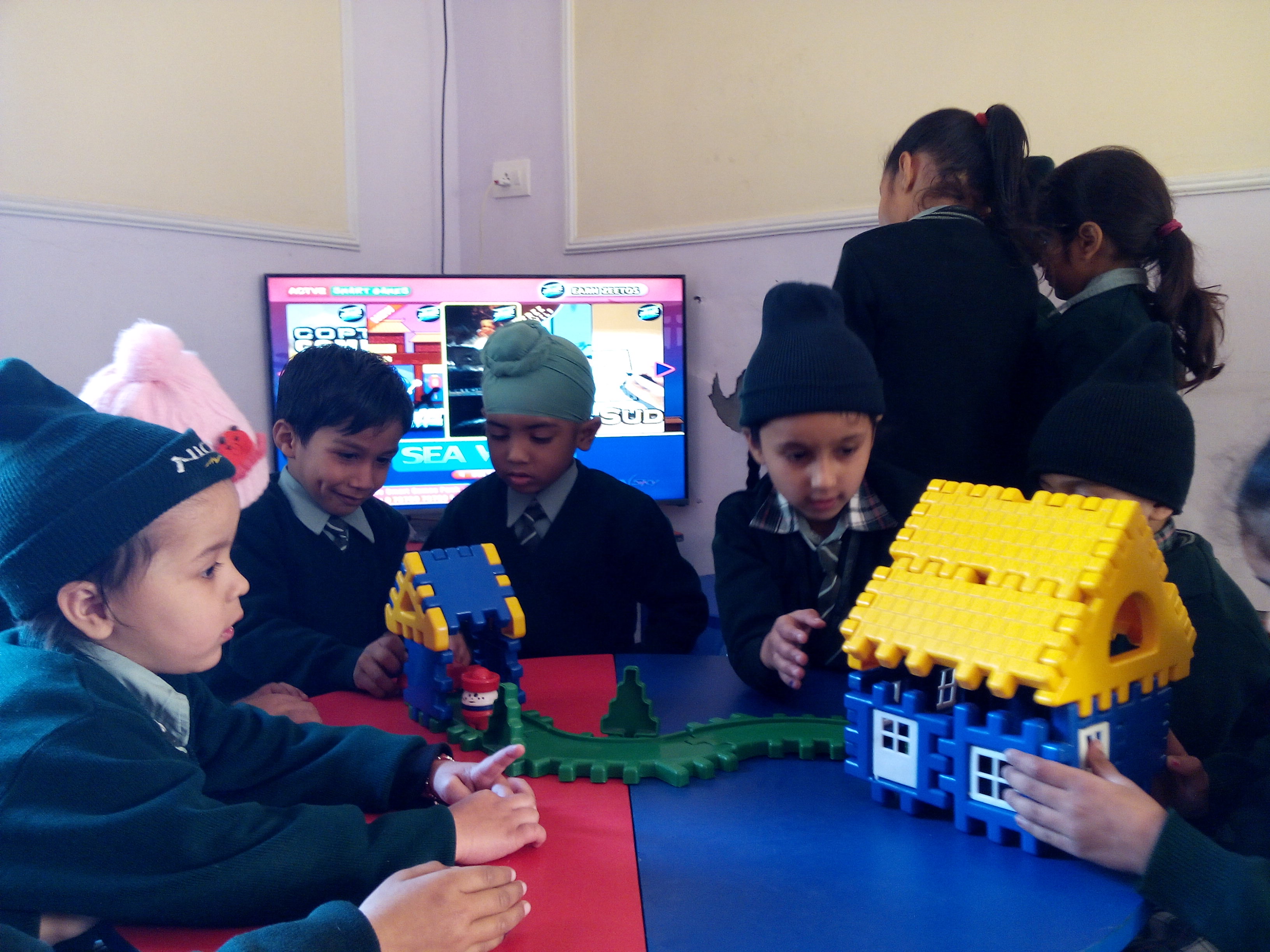 Smart class building activity